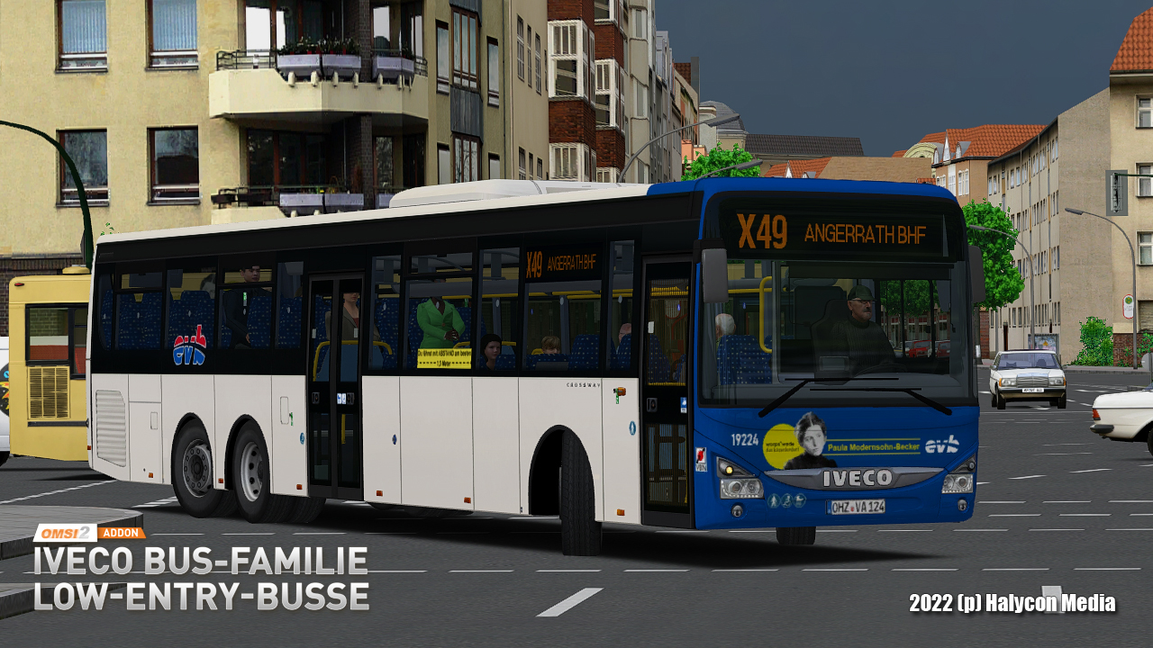 OMSI 2 Add-on IVECO Bus-Familie - Low-Entry-Busse